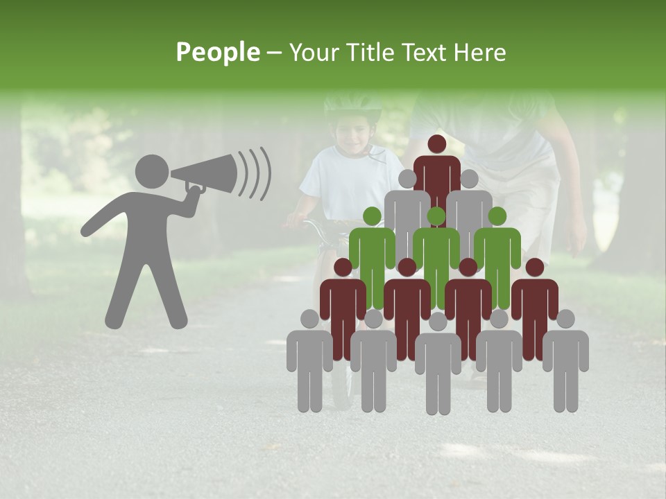 Safety Together Outside PowerPoint Template