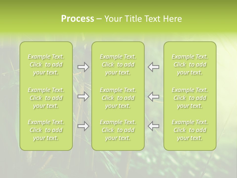 Border Tree Asian PowerPoint Template