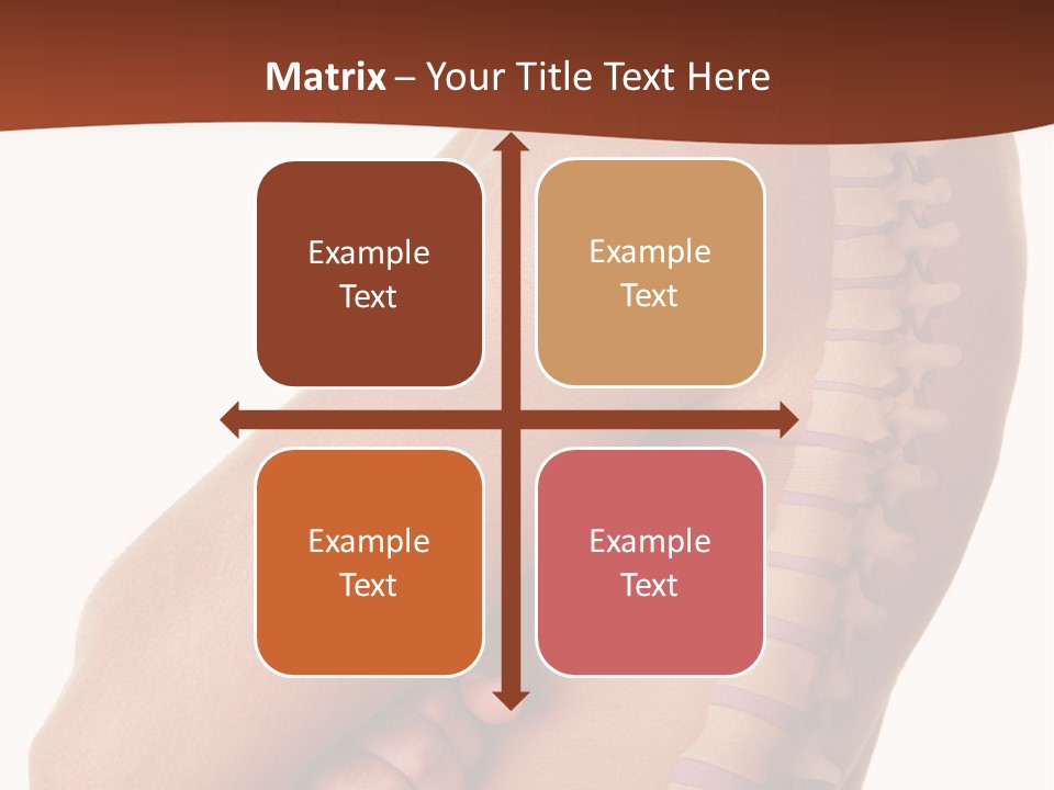 Sideways Pangs Bone PowerPoint Template