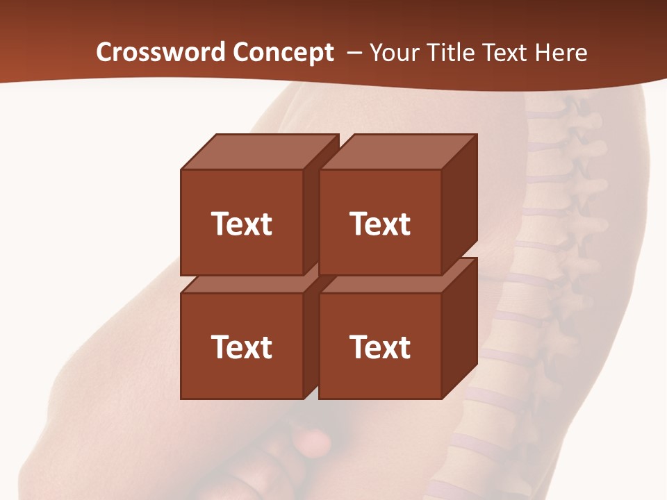 Sideways Pangs Bone PowerPoint Template