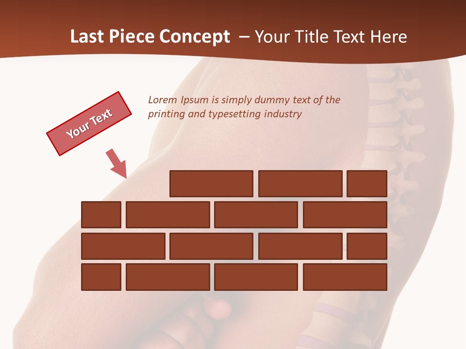 Sideways Pangs Bone PowerPoint Template