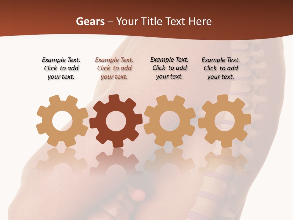 Sideways Pangs Bone PowerPoint Template