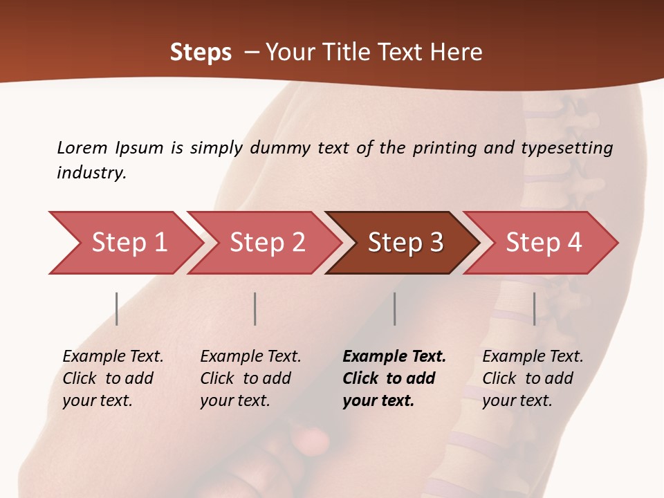 Sideways Pangs Bone PowerPoint Template