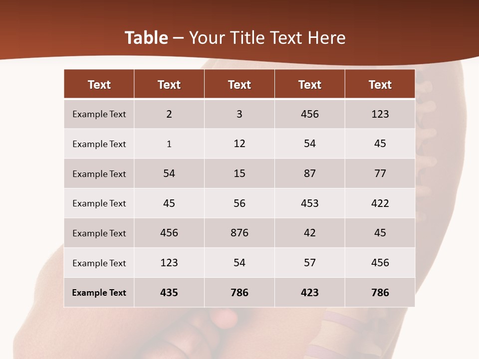 Sideways Pangs Bone PowerPoint Template