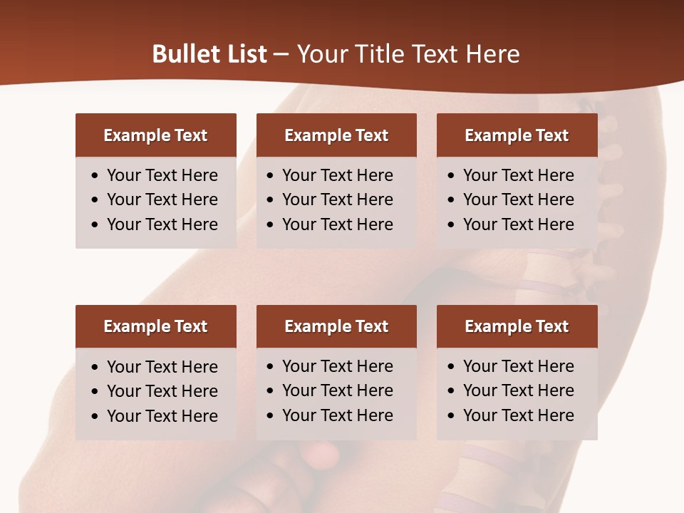 Sideways Pangs Bone PowerPoint Template