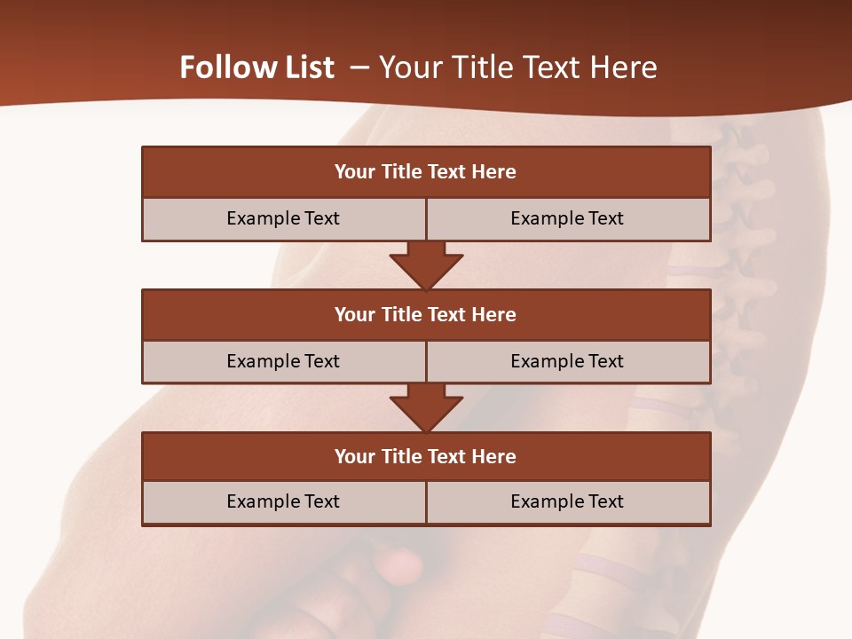 Sideways Pangs Bone PowerPoint Template