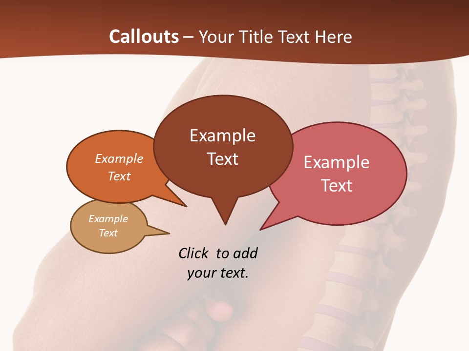 Sideways Pangs Bone PowerPoint Template