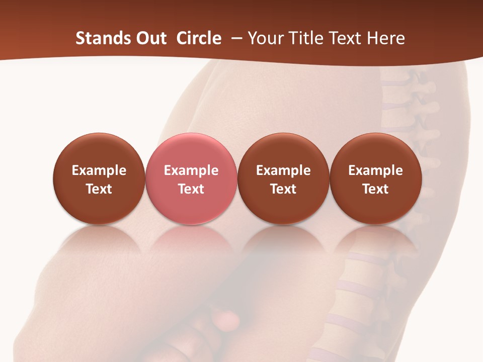 Sideways Pangs Bone PowerPoint Template