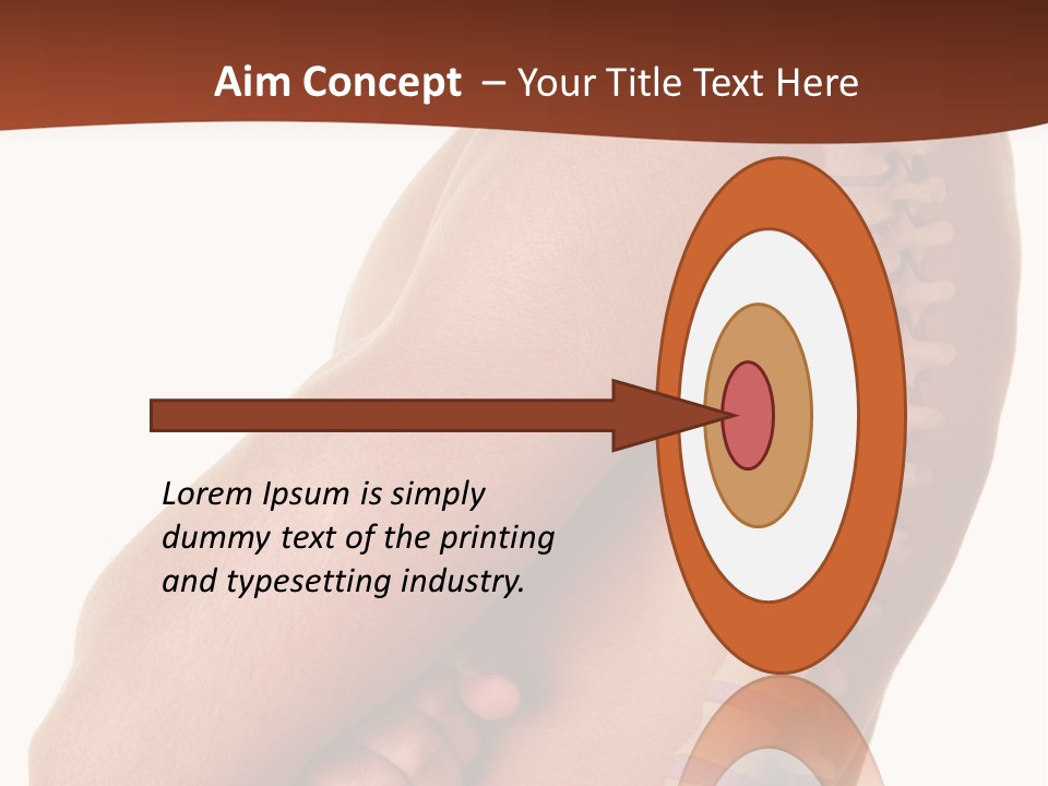 Sideways Pangs Bone PowerPoint Template