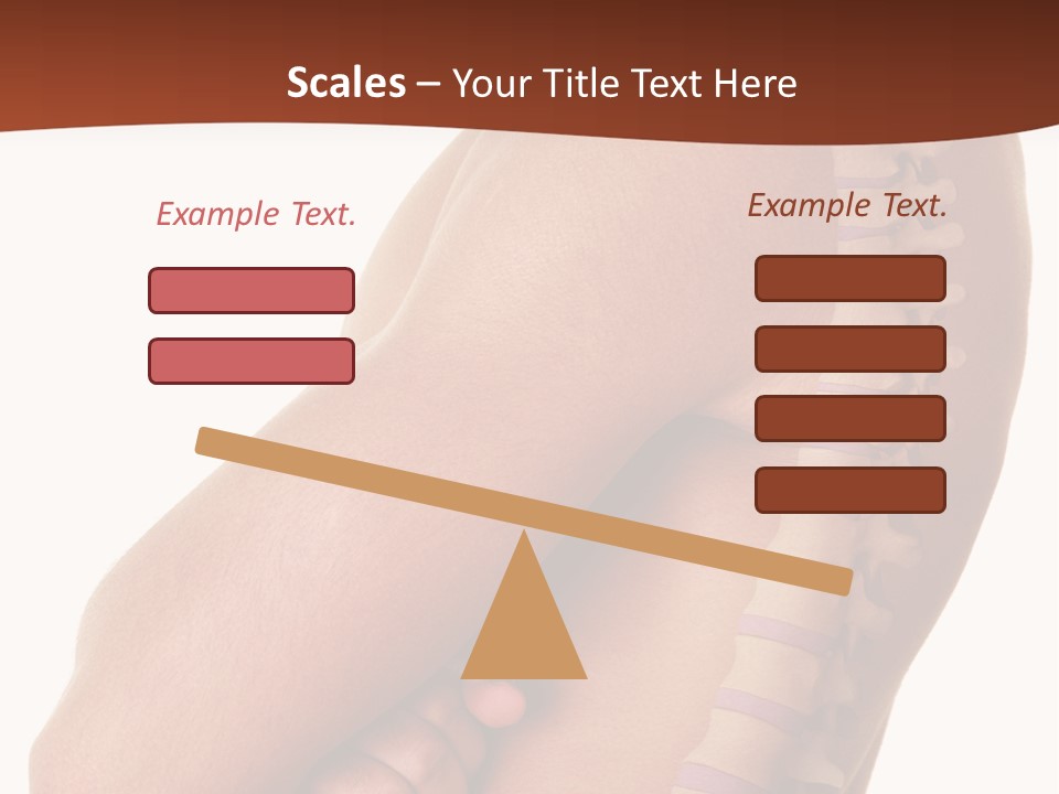 Sideways Pangs Bone PowerPoint Template