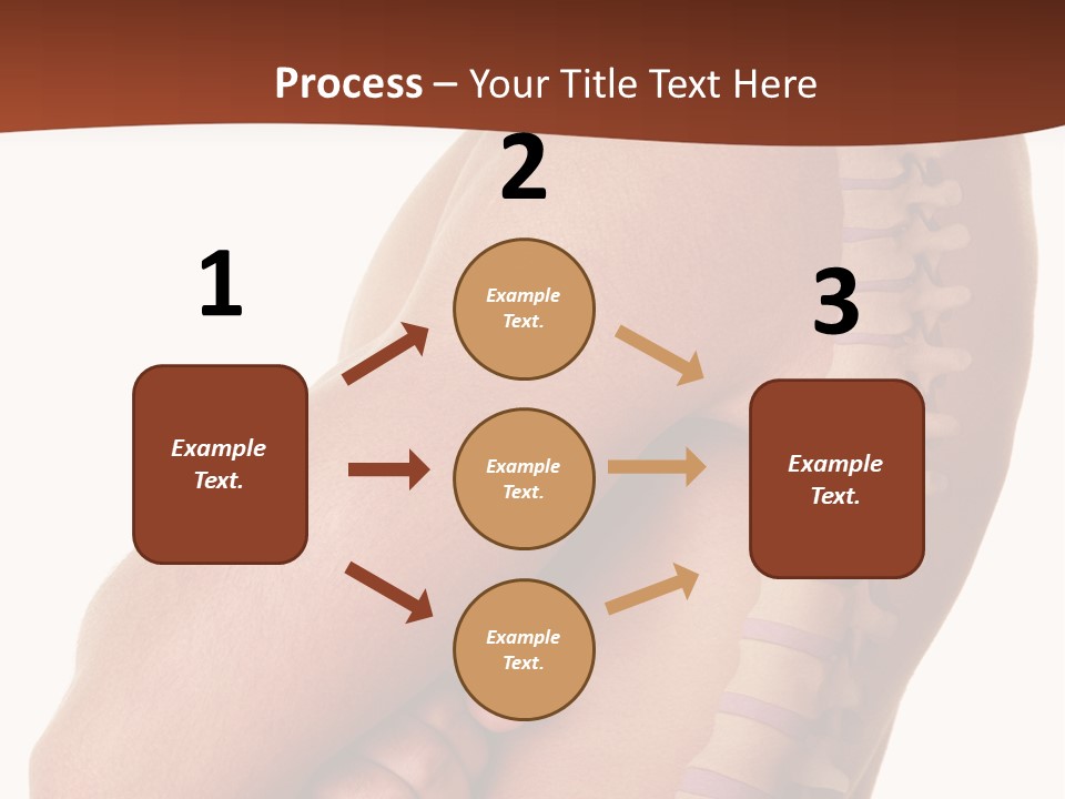 Sideways Pangs Bone PowerPoint Template