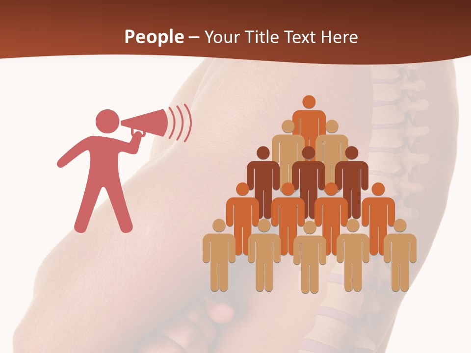 Sideways Pangs Bone PowerPoint Template