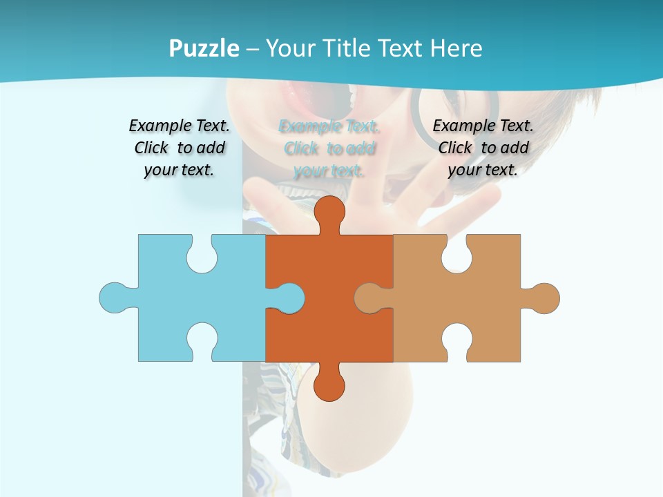 Young Delight Billboard PowerPoint Template