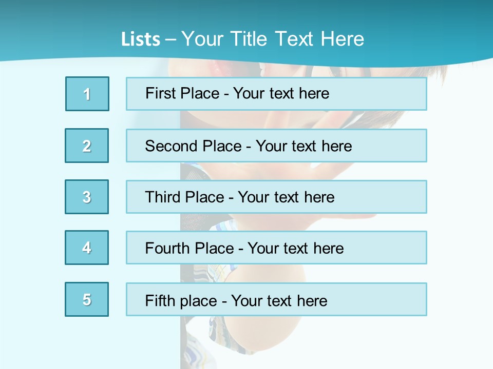Young Delight Billboard PowerPoint Template