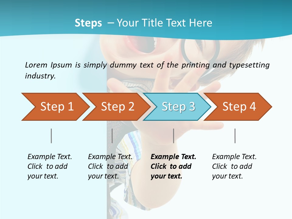 Young Delight Billboard PowerPoint Template