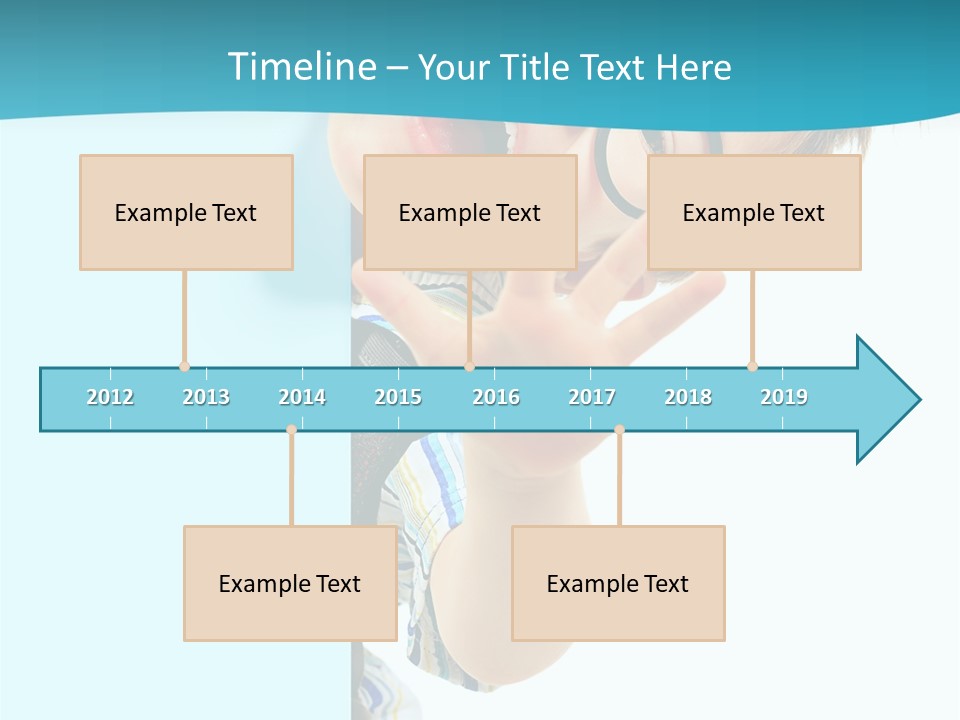 Young Delight Billboard PowerPoint Template
