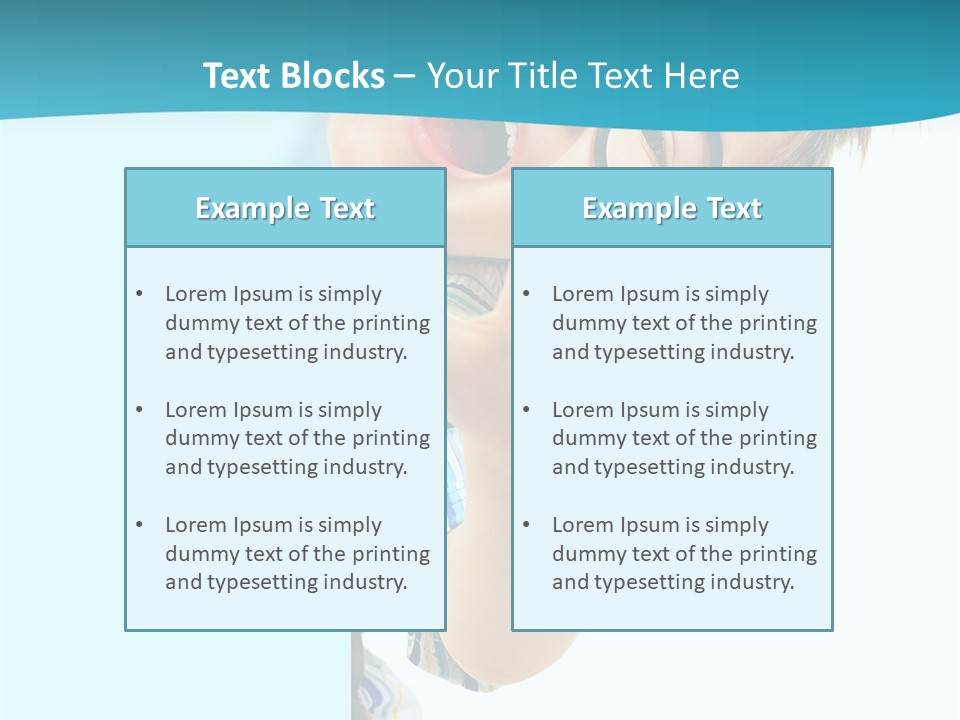 Young Delight Billboard PowerPoint Template