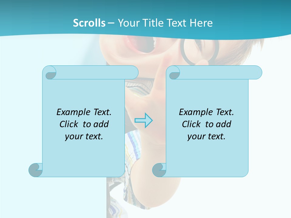 Young Delight Billboard PowerPoint Template