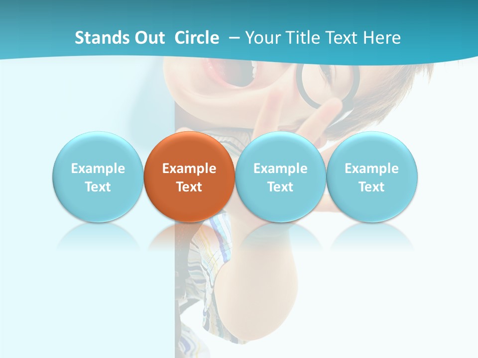 Young Delight Billboard PowerPoint Template