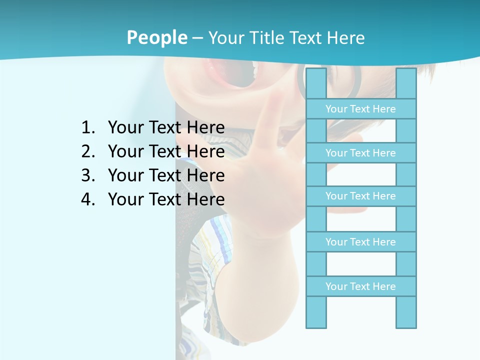 Young Delight Billboard PowerPoint Template