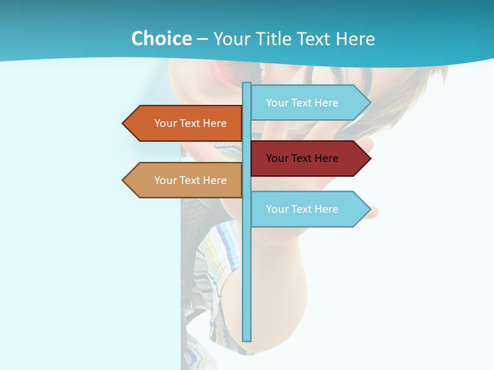 Young Delight Billboard PowerPoint Template