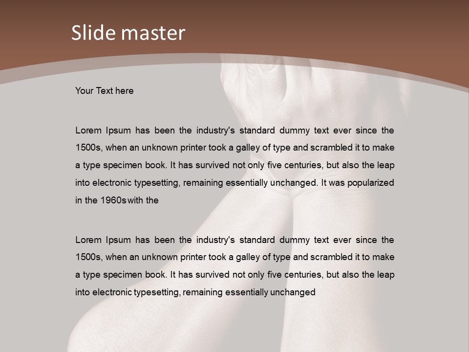 Sadness Abuse Crazy PowerPoint Template