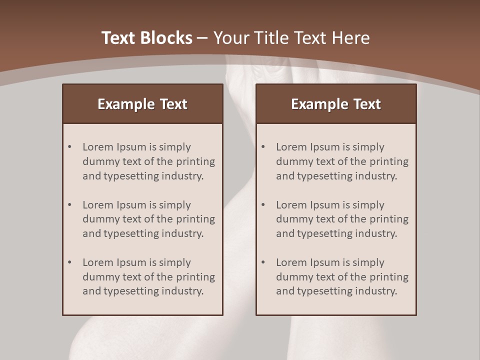 Sadness Abuse Crazy PowerPoint Template