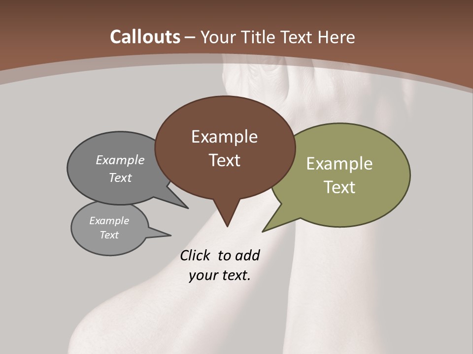 Sadness Abuse Crazy PowerPoint Template