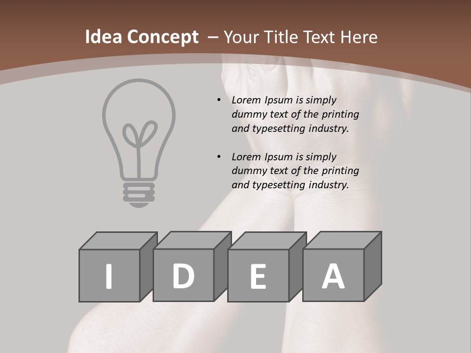 Sadness Abuse Crazy PowerPoint Template