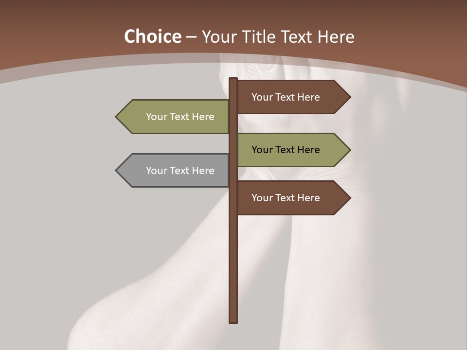 Sadness Abuse Crazy PowerPoint Template