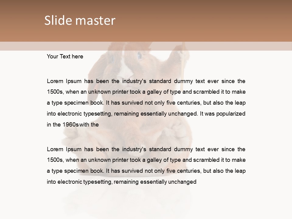 Fur Little Adorable PowerPoint Template