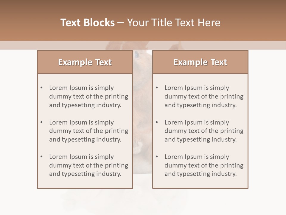 Fur Little Adorable PowerPoint Template