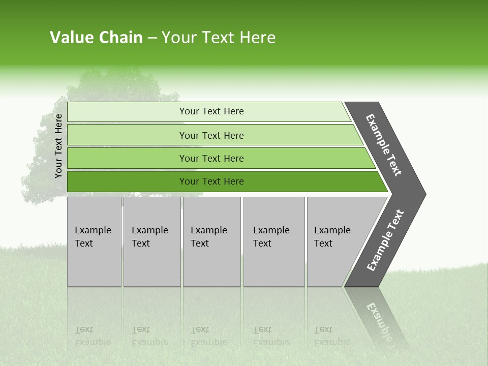 Meadow Sunlight One PowerPoint Template