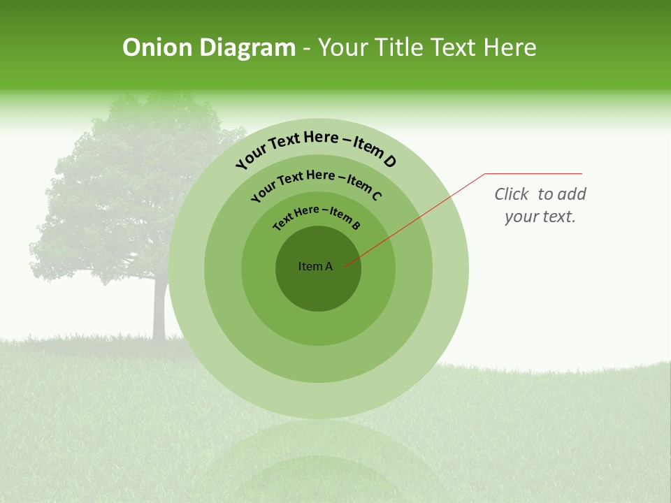 Meadow Sunlight One PowerPoint Template