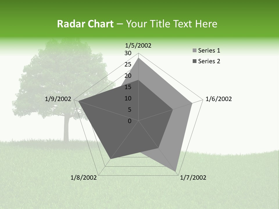 Meadow Sunlight One PowerPoint Template