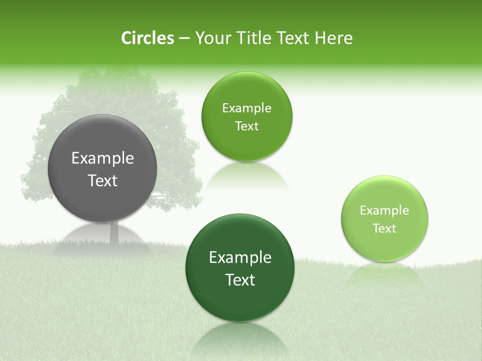 Meadow Sunlight One PowerPoint Template