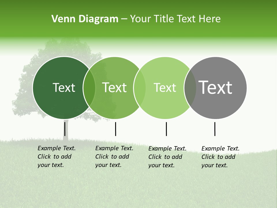 Meadow Sunlight One PowerPoint Template