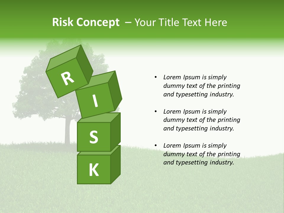 Meadow Sunlight One PowerPoint Template