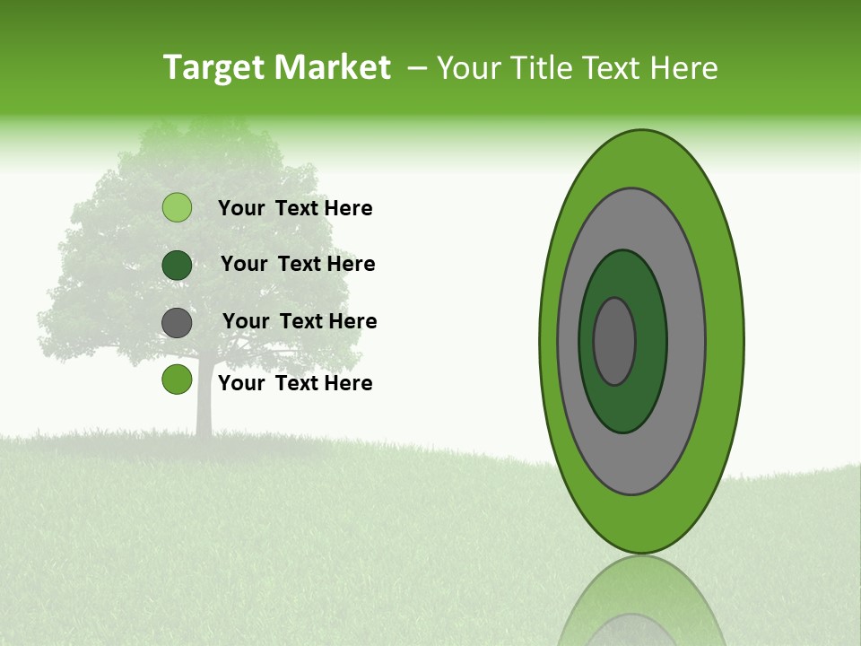 Meadow Sunlight One PowerPoint Template