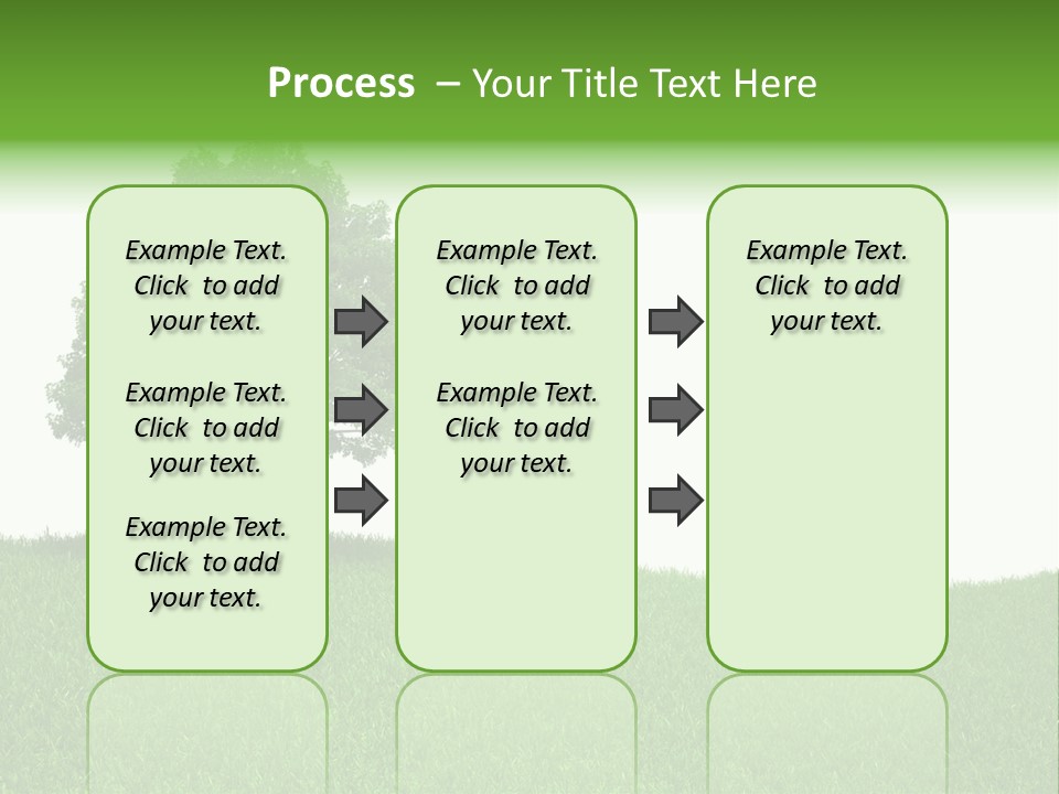 Meadow Sunlight One PowerPoint Template