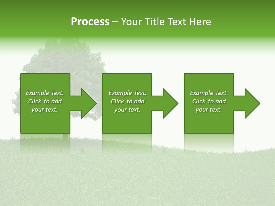 Meadow Sunlight One PowerPoint Template