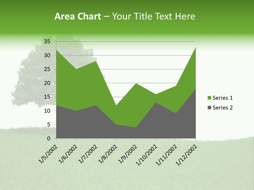 Meadow Sunlight One PowerPoint Template