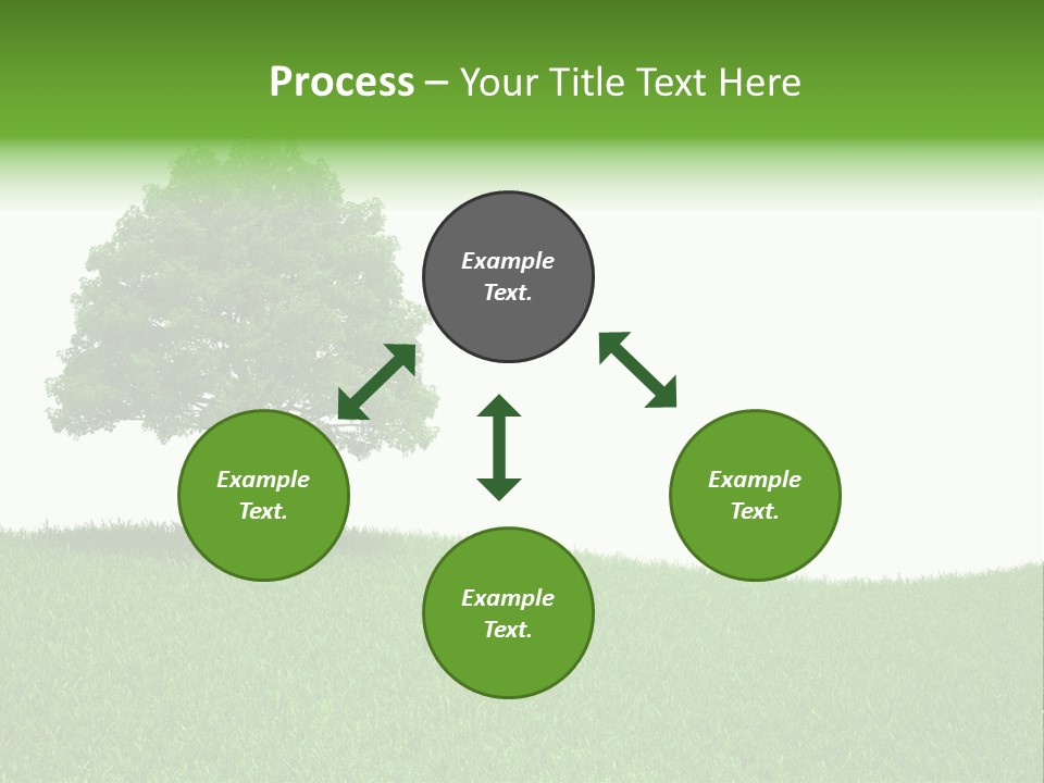 Meadow Sunlight One PowerPoint Template