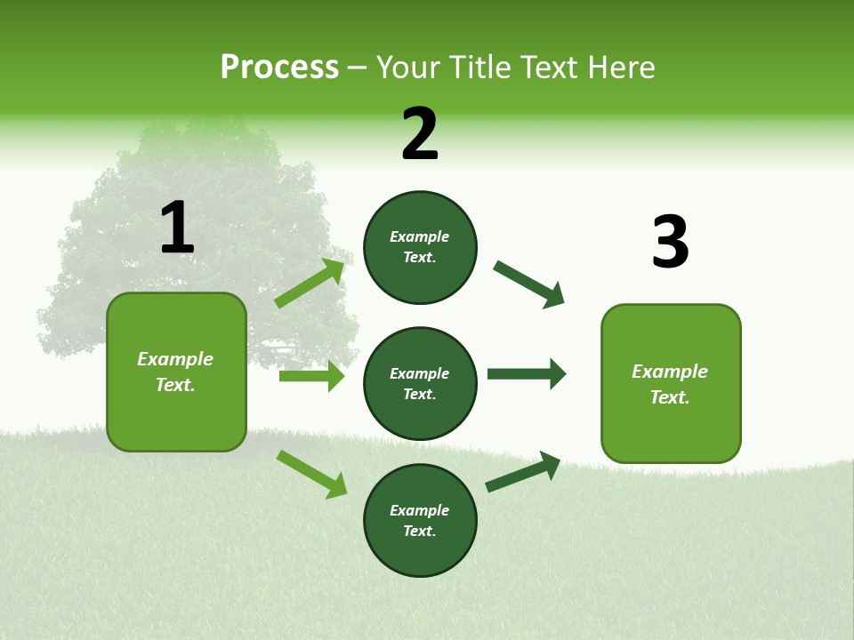 Meadow Sunlight One PowerPoint Template