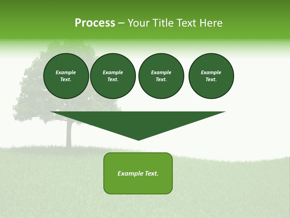 Meadow Sunlight One PowerPoint Template