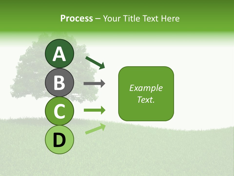 Meadow Sunlight One PowerPoint Template