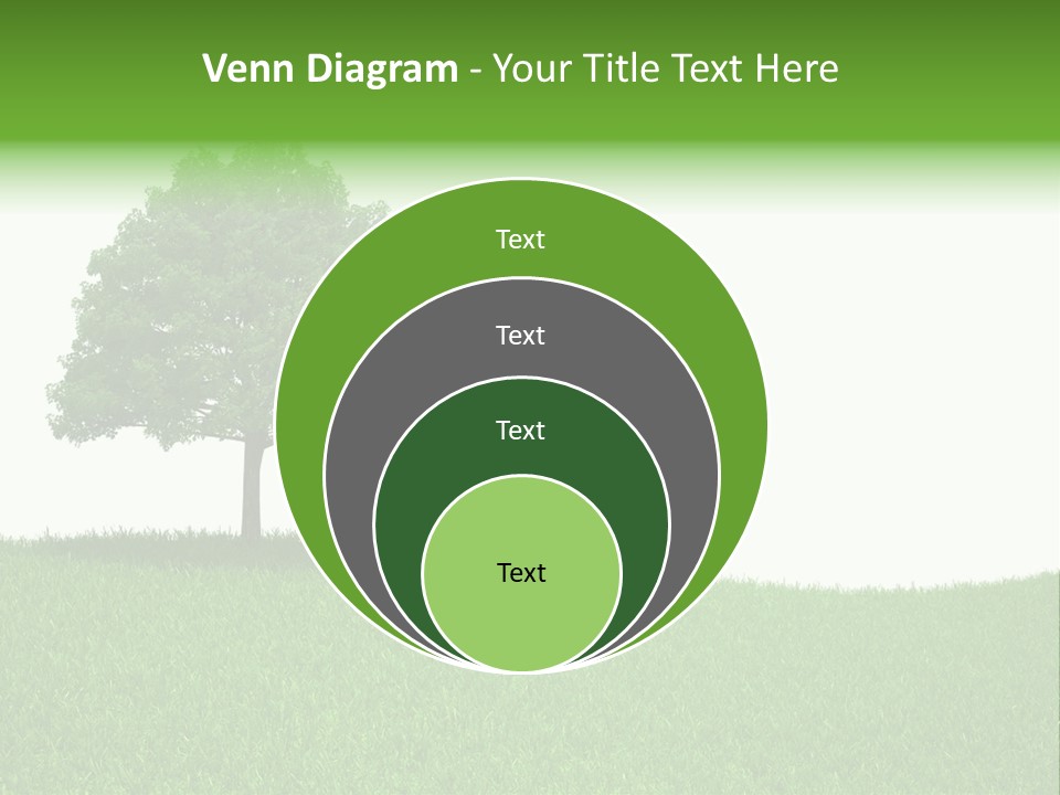 Meadow Sunlight One PowerPoint Template