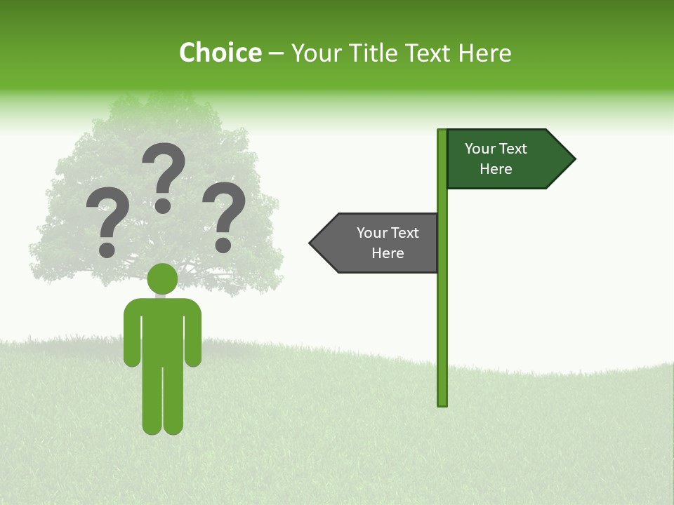 Meadow Sunlight One PowerPoint Template