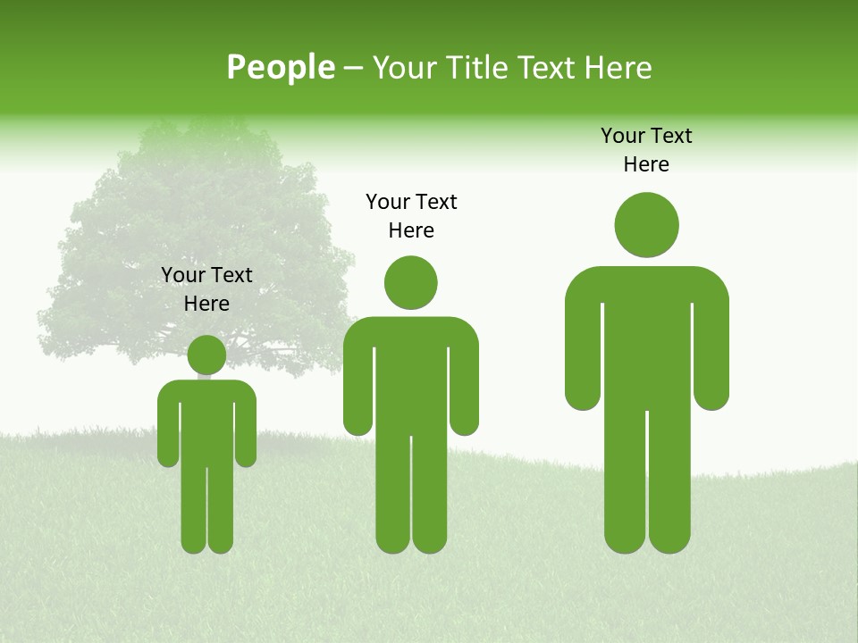 Meadow Sunlight One PowerPoint Template