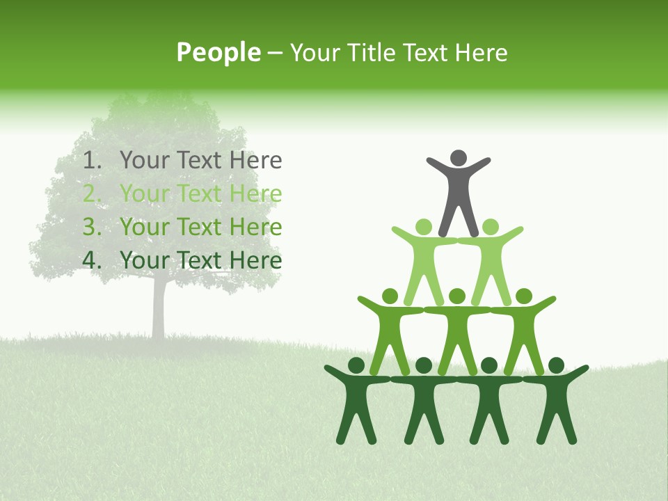 Meadow Sunlight One PowerPoint Template